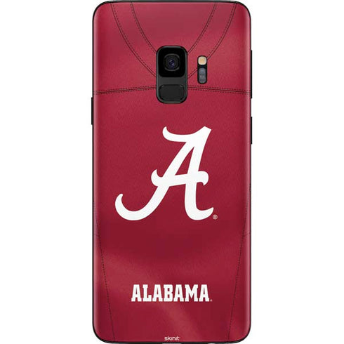University of Alabama Maroon Jersey Galaxy S9 Skin